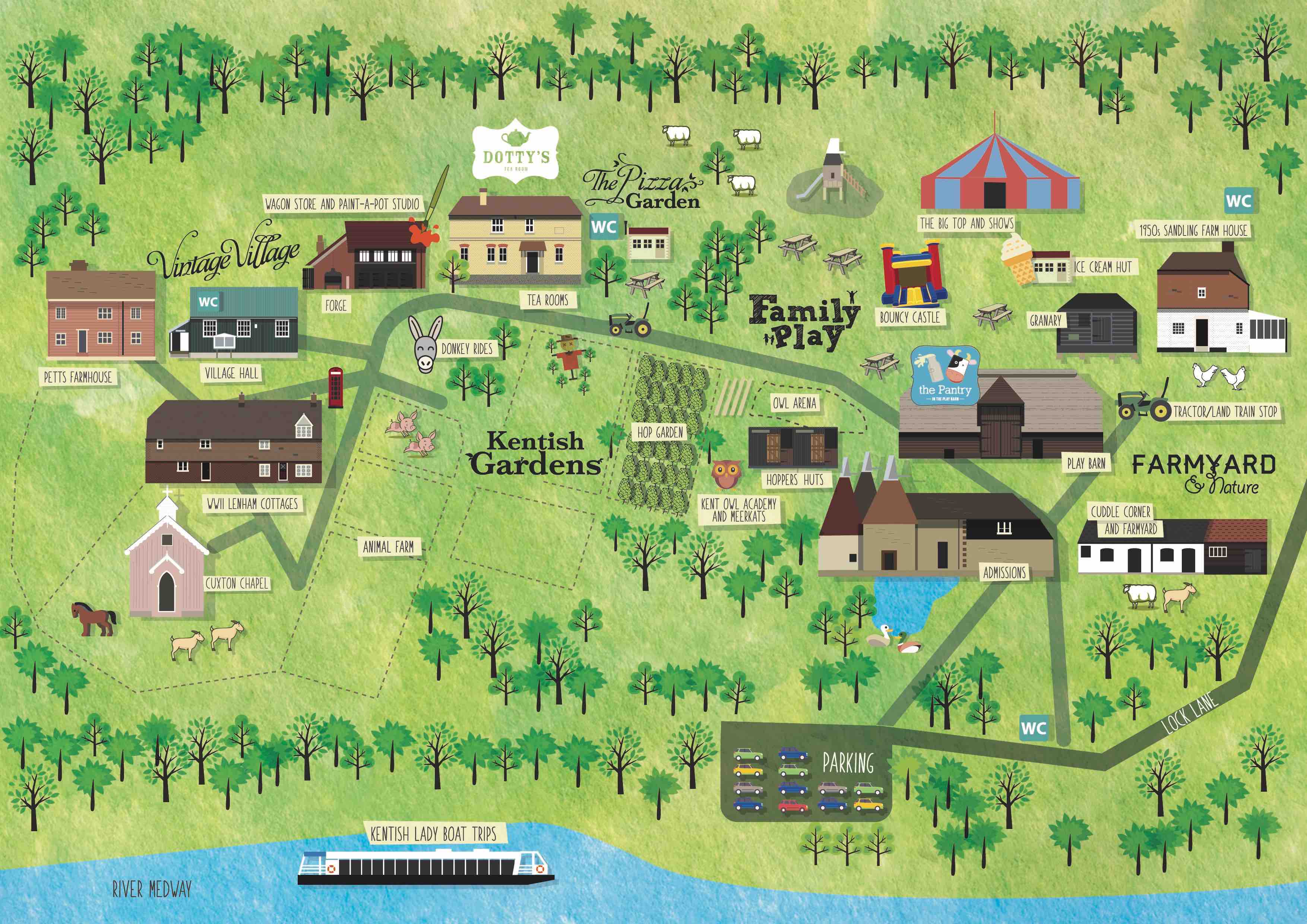 kent-life-park-map